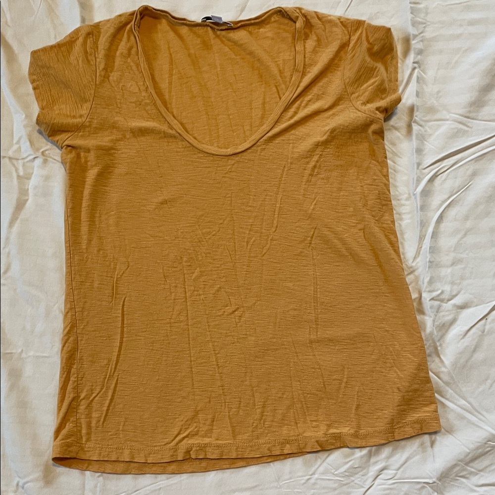 James Perse Golden Short Sleeve Tee
